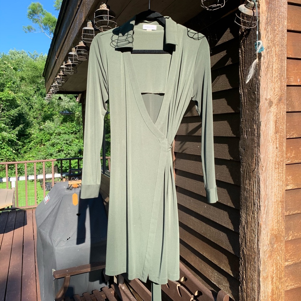 Calvin Klein Wrap Dress